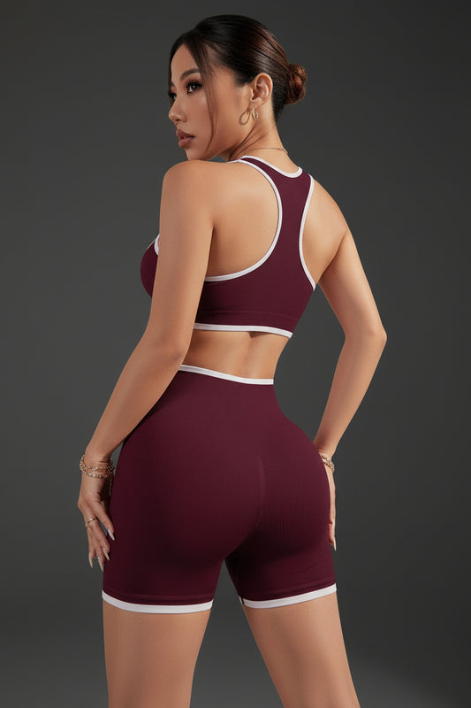 Conjunto Top y Shorts con Efecto Push Up Venecia Shaper – FITNESS