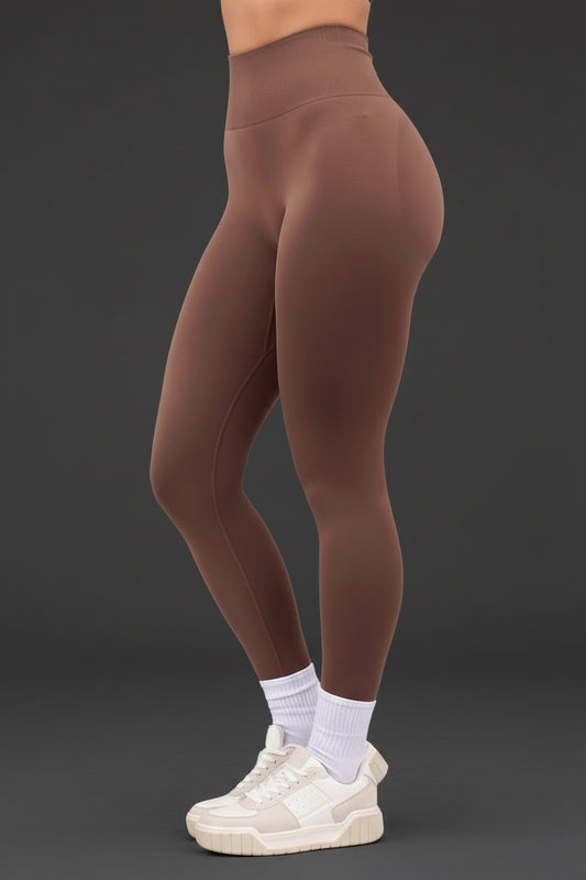 Legging con Cintura en V Fruncida y Efecto Push Up Venecia Up – FITNESS