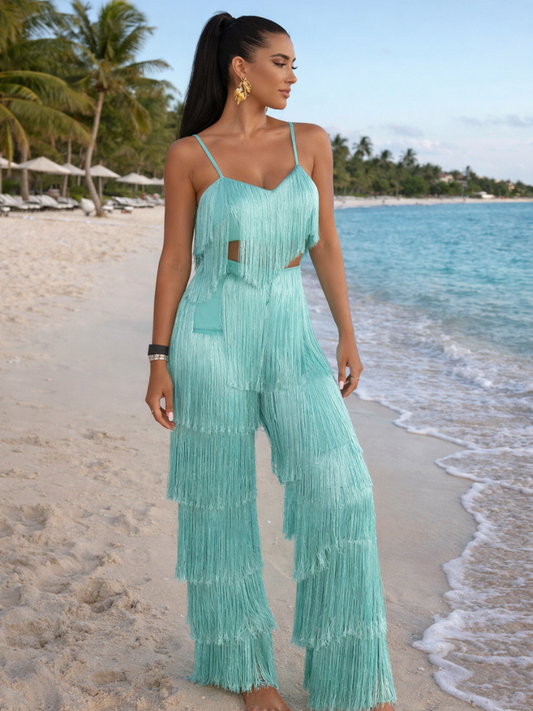 Mono Largo con Flecos Venecia Victoire