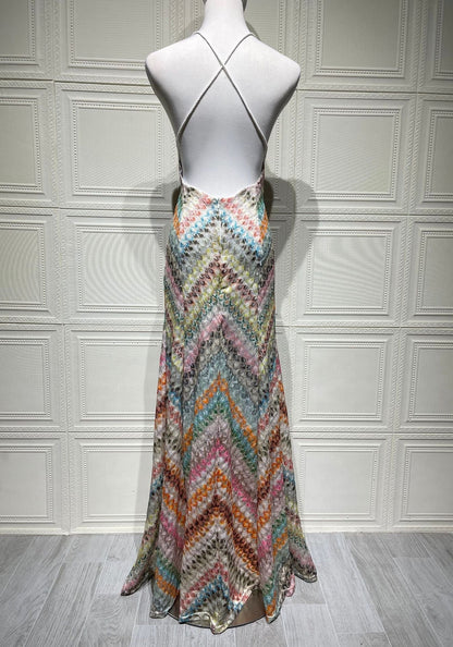 Vestido Largo de Tirantes Venecia Moda