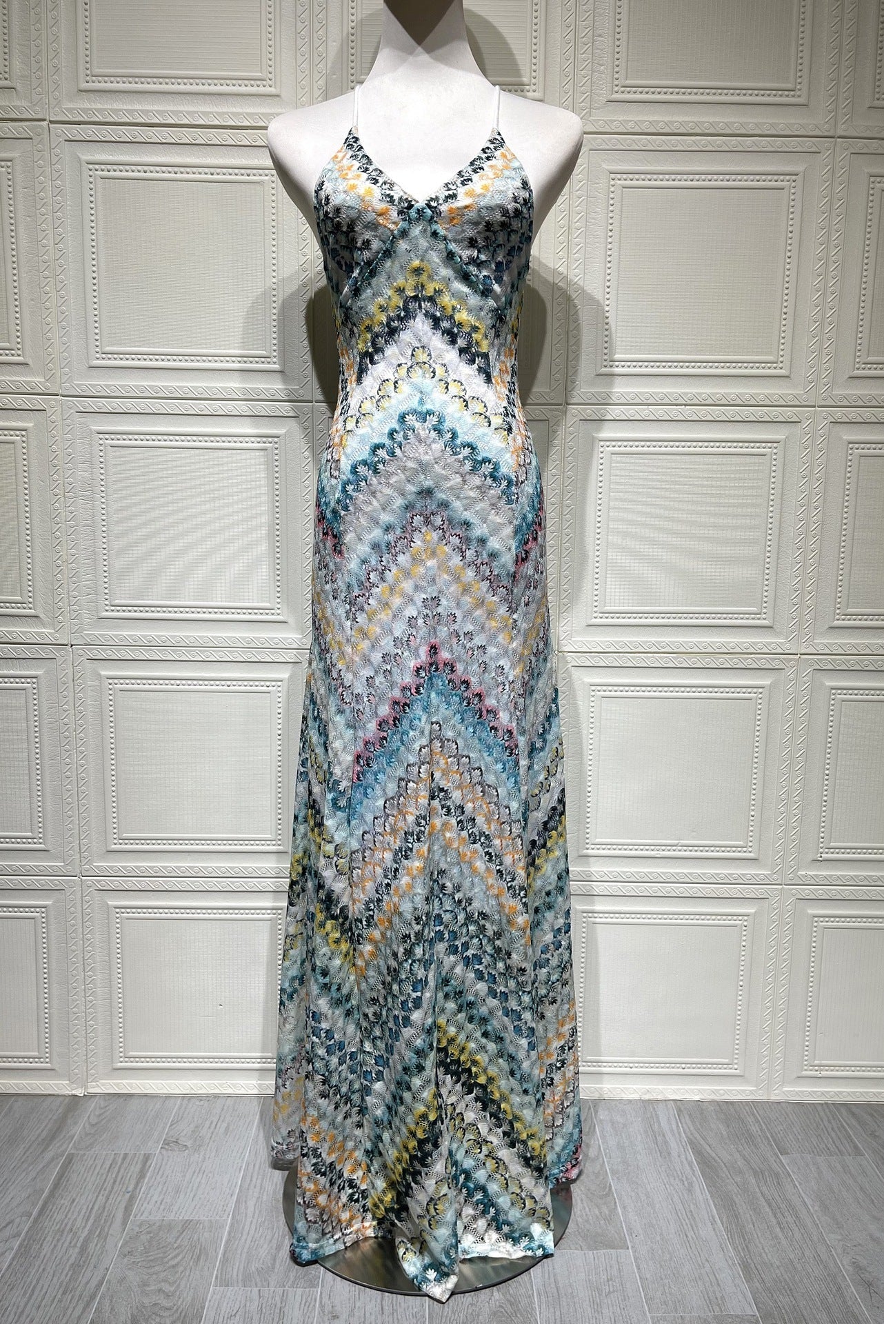 Vestido Largo de Tirantes Venecia Moda