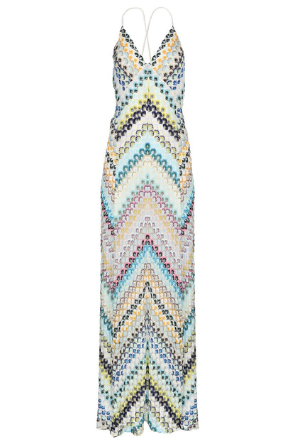 Vestido Largo de Tirantes Venecia Moda