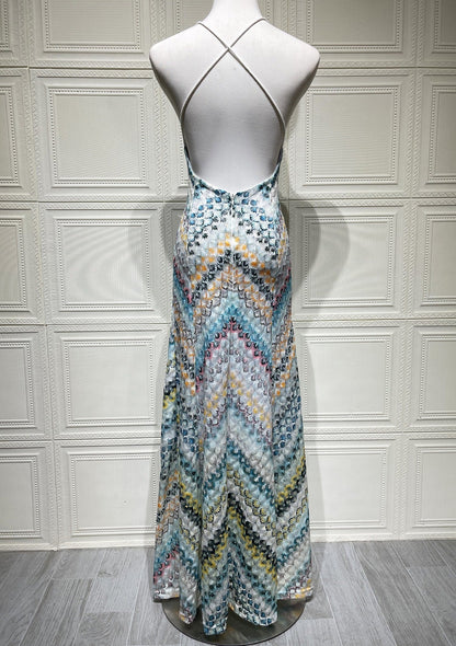 Vestido Largo de Tirantes Venecia Moda