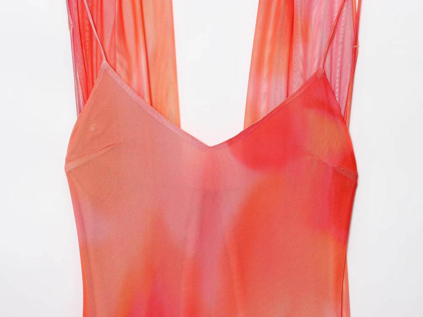 Vestido largo con escote en el busto Moana