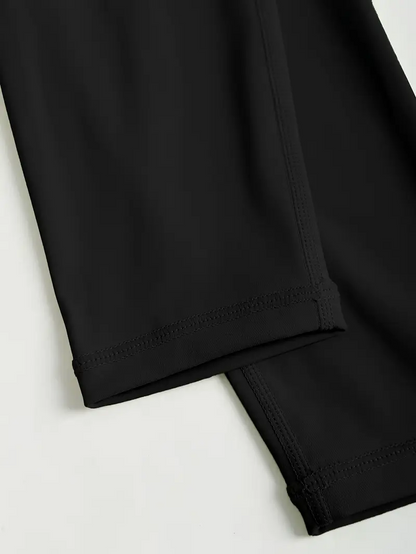 Conjunto Top con cremallera y leggings Empina Bumbum Alana