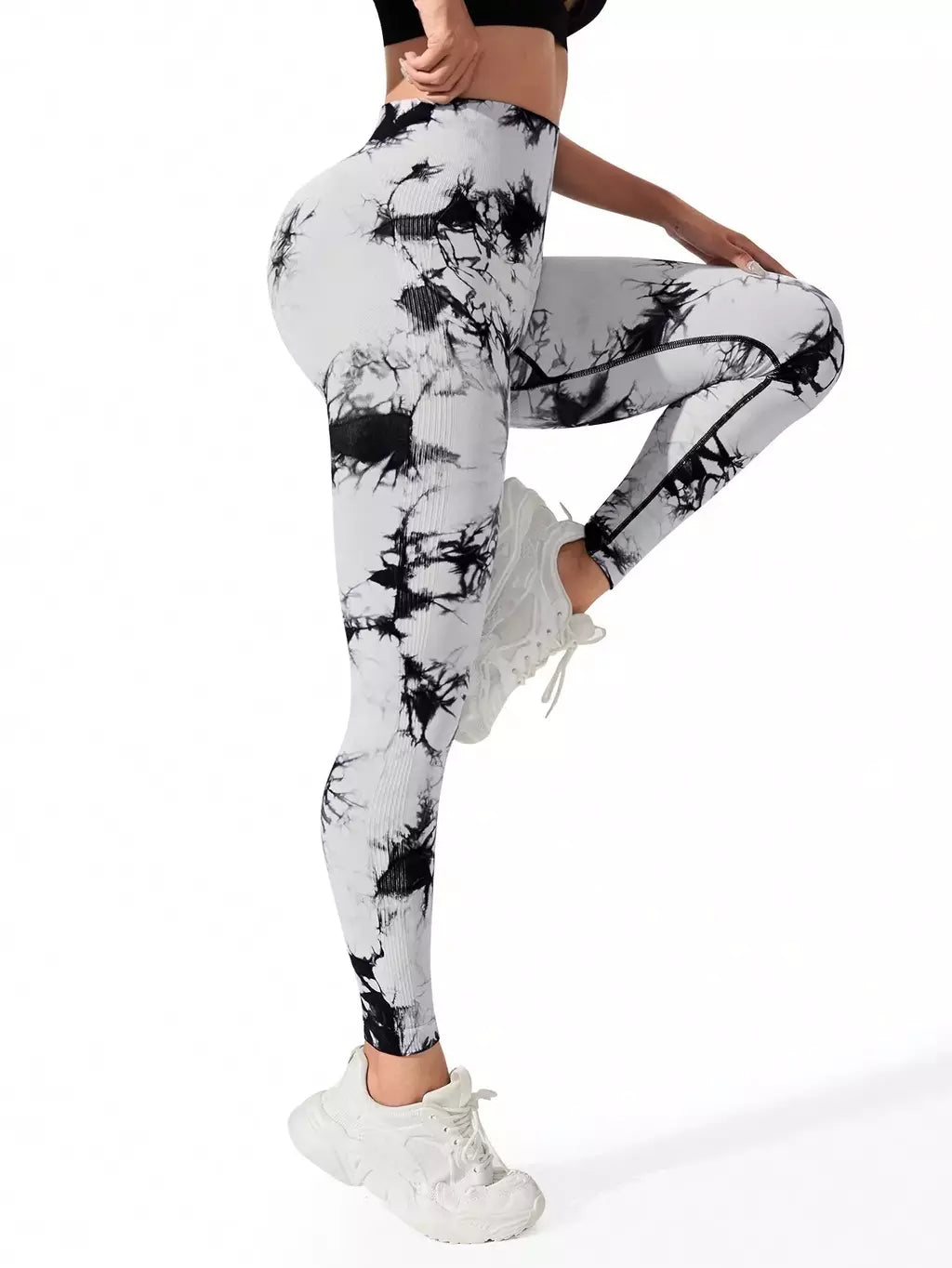 Legging Tie Dye con Efecto Push Up Venecia Elegance – FITNESS