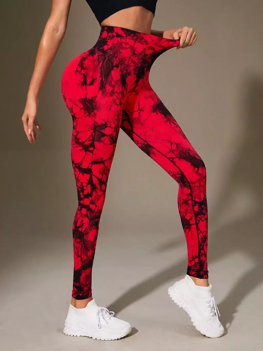 Legging Tie Dye con Efecto Push Up Venecia Elegance – FITNESS