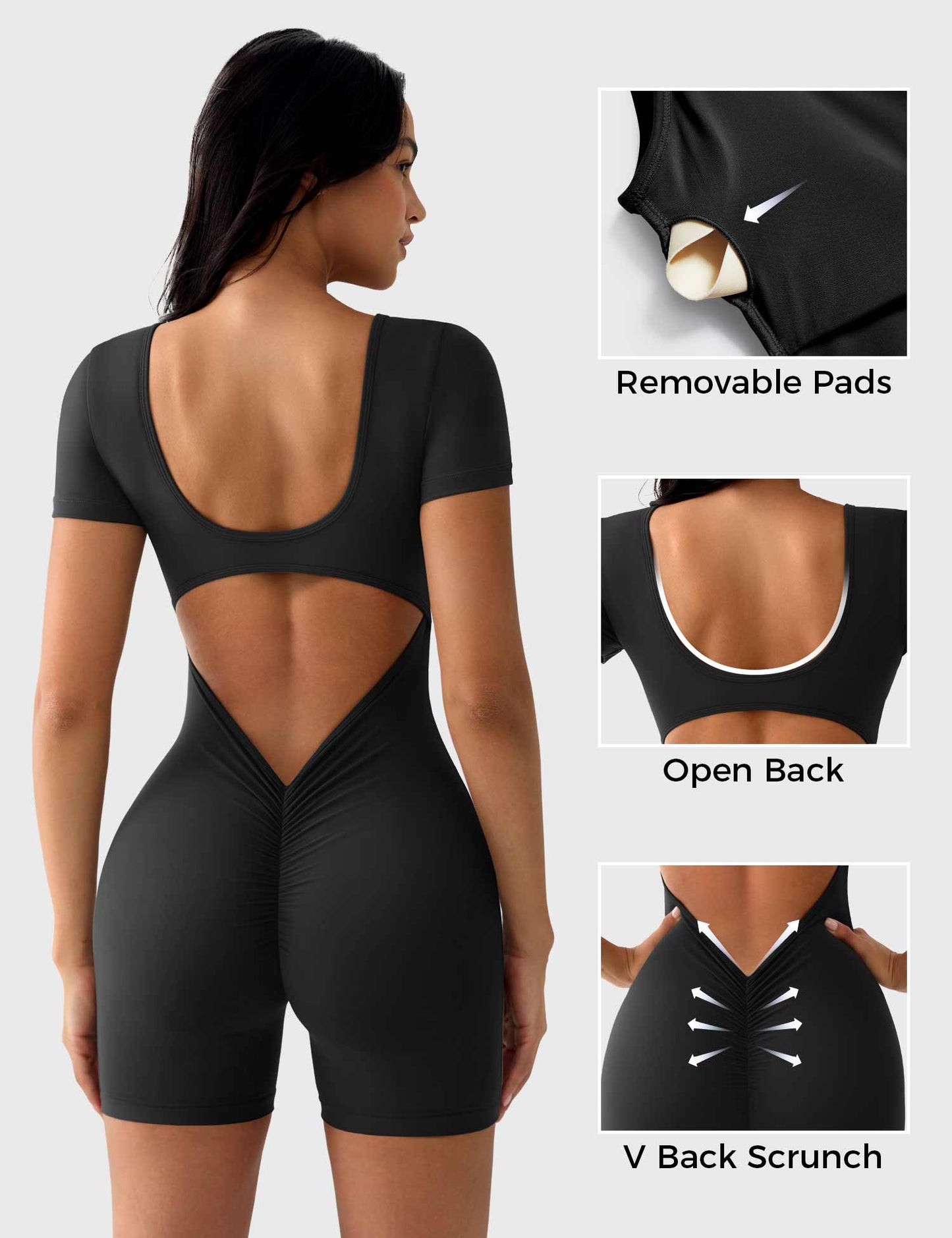 Mono Largo con Escote en la Espalda Venecia Femme – FITNESS